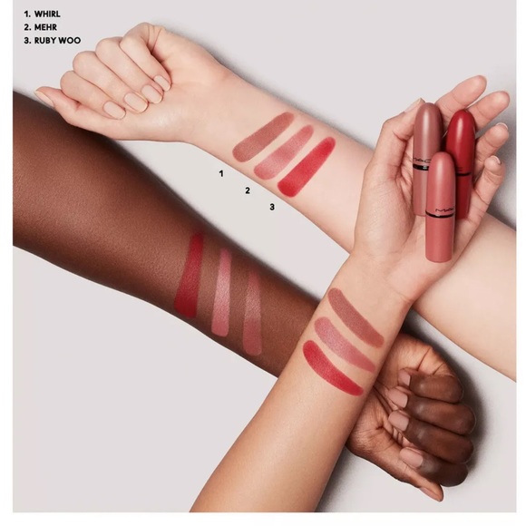 MAC 3-Pc. Three Cheers! Lipstick Set/brand new - Picture 3 of 8